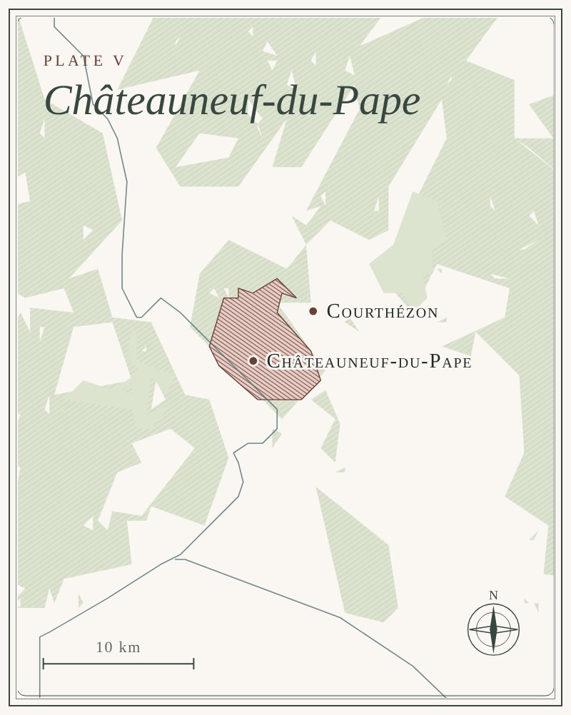 Plate V · Châteauneuf-du-Pape