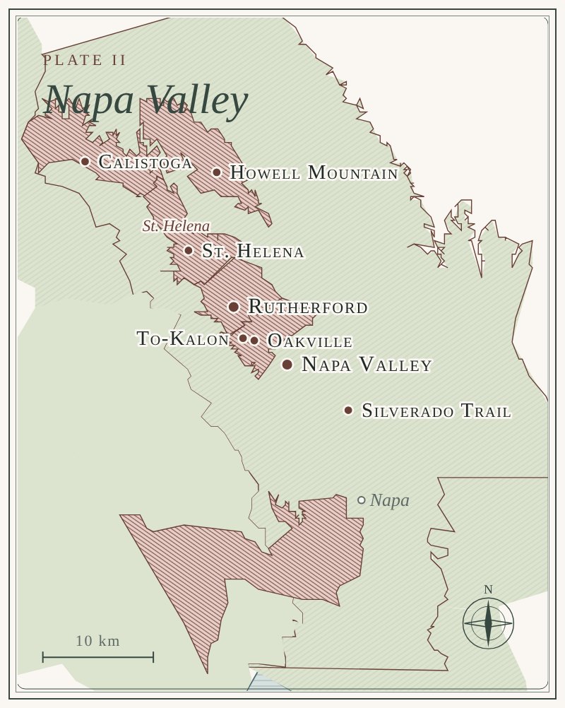 Plate II · Napa Valley